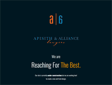 Tablet Screenshot of apisithalliance.com